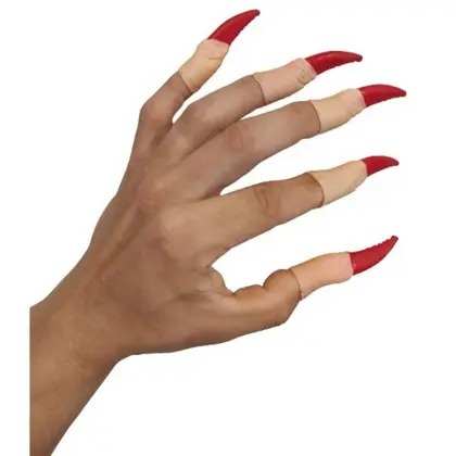 DEDOS C/UNHAS HALLOWEEN
